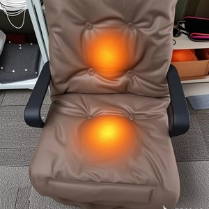 Custom Eco-friendly Removable Washable Waterproof Durable <b>USB</b> Powered <b>Heated</b> Seat Cushion Three Adjustable Temperatures Lumbar - Product Image 3