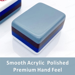 American <b>Mahjong</b> Mini Travel <b>Set</b> Comes with Hand-Made Four-Layer Acrylic Foreign <b>Mahjong</b> Tiles in Stock - Product Image 4