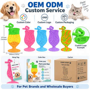 Alfombrilla de Silicona Personalizada para Lamer para Mascotas, Alfombrilla de Alimentación Lenta para Perros y Gatos - Product Image 2
