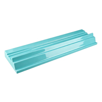 Support de tuiles de mahjong en bois laqué noir, rose, bleu, blanc, haute brillance, personnalisé, de qualité supérieure, avec poussoir de tuiles de mahjong, cadeau de mahjong