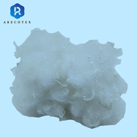 China Recycled Solid Polyester Staple Fiber 1.5dx38mm for Non-woven Fabric