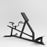 Poitrine supportée rangée gym Hip Thruster plaque chargée équipement chargé T-bar rangée