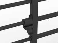 Porte rétractable sans perçage Porte pour chien Porte pour animaux de compagnie pour escalier