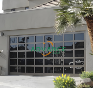 Porte <span class=keywords><strong>de</strong></span> <span class=keywords><strong>garage</strong></span> en verre aluminium moderne <span class=keywords><strong>de</strong></span> haute qualité avec système <span class=keywords><strong>de</strong></span> levage intelligent, cadre anti-corrosion et design é<span class=keywords><strong>l</strong></span>égant - Product Image 5