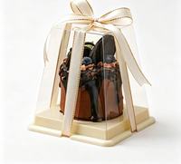 Boîte cadeau pour desserts en matériau PP personnalisable, haut de gamme, écologique, recyclable, marque Cholyn, modèle CLP-PSO-F101, épaisseur 0,3 mm, imprimable