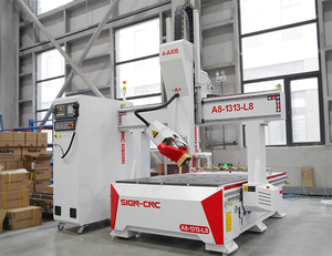 Top Manufacturer 4 Axis ATC CNC Router 1325 for Wood Complex Curve Engraving Carving Cutting Furniture Making Machine