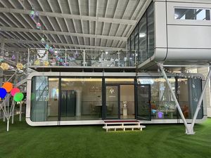บ้านแคปซูลสำเร็จรูป Apple House ได้รับการรับรองมาตรฐาน CE SAA บ้านขนาดเล็กแบบโมดูลาร์ แพ็คแบบแบน พร้อมจัดส่ง ปรับแต่งได้ - Product Image 3