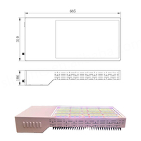 800W 1000W HPS LED-vervangingslamp voor landbouw, high bay, LM301H LM281B groeilamp