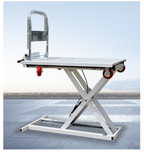 Heavy Duty Flatbed Cart Loading Hand Carts <b>Trolleys</b> Jack Hydraulic <b>Trolley</b> Manual Platform Lift <b>Trolley</b> CL CL - Product Image 6