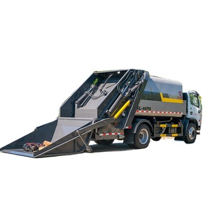 <span class=keywords><strong>Camion</strong></span> compacteur à ordures de 8 mètres cubes pour la collecte des ordures qui fuient. - Product Image 5