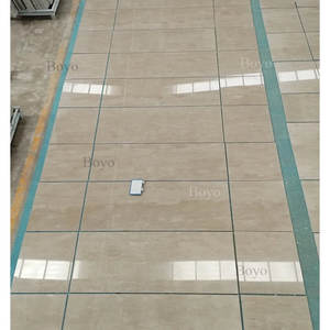 Carreaux de marbre gris César chinois personnalisés, surface en cuir antique, antidérapants, carreaux de sol en marbre poli <span class=keywords><strong>60x60</strong></span> - Product Image 3