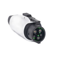 Adaptateur de recharge pour véhicule électrique AC 32A 7KW Type 2 vers Type 1/SAE J1772, borne de recharge EV, Type 2 vers Type 1, voiture américaine