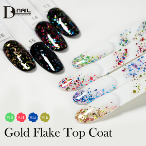 BD Hojuelas Holográficas Doradas de Alta Calidad 1kg a Granel Sin HEMA Geles UV Personalizados OEM Colores de Capa Superior para <span class=keywords><strong>Manicura</strong></span> Gel Base de Goma - Product Image 2