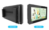 Suspendu 21 pouces 1500 Nits Ip65 Étanche LCD TV Publicité Affichage Extérieur Écran Tactile Moniteur