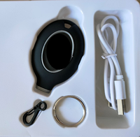 Batterie externe d'urgence étanche pour téléphone portable, style tendance, mini chargeur portable avec micro USB, à accrocher au sac