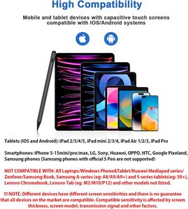 <span class=keywords><strong>ปากกา</strong></span>สไตลัสปลายอลูมิเนียมสำหรับหน้า<span class=keywords><strong>จอ</strong></span>สัมผัส รองรับการเชื่อมต่อแม่เหล็กสำหรับ <span class=keywords><strong>iPhone</strong></span>/iPad/iPad Pro/ อุปกรณ์ Android - Product Image 4