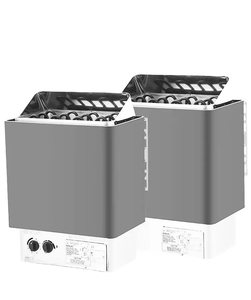 Chauffe-sauna électrique carré en acier inoxydable SCA80NS <span class=keywords><strong>Harvia</strong></span> 8 kW, pour sauna sec intérieur personnalisé de 3 à 9 kW, idéal pour capsules spa - Product Image 6