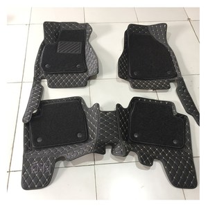 Alfombrillas de Coche Personalizadas Antideslizantes 7D para Todo Clima, 3 Piezas, Material de Cuero PVC de Lujo, Impermeables para Vehículos - Product Image 5