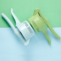 Groene Eco Duurzame BPA-Vrije Plastic Robuuste Grote Capaciteit Citruspers Handmatige Fruitpers Hendelpers