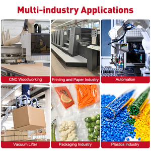 <span class=keywords><strong>Pompe</strong></span> à <span class=keywords><strong>vide</strong></span> rotative à palettes sèches Wordfik VD80 80m³/h 3HP 2.2kW <span class=keywords><strong>pour</strong></span> le <span class=keywords><strong>moulage</strong></span> plastique, identique à la KVT3.80 - Product Image 6