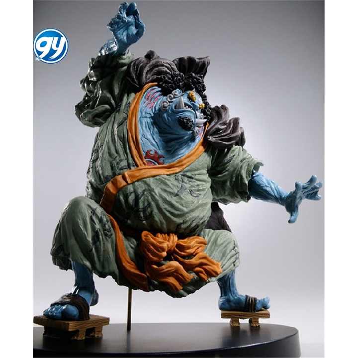 Anime One Pieced Sculptures BIG Jinbe Battle Ver. PVC Action Figure Game  Statue Collection Model Kids