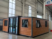 Maison conteneur préfabriquée à construction rapide de 20 pieds et 40 pieds pour salles médicales et cliniques en zones sinistrées