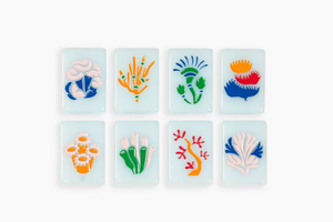 Juego <span class=keywords><strong>de</strong></span> Mahjong Americano Costero Personalizado con 160 Fichas Acrílicas Translúcidas Esmeriladas - Juego <span class=keywords><strong>de</strong></span> Mahjong Personalizado con Caballitos <span class=keywords><strong>de</strong></span> <span class=keywords><strong>Mar</strong></span> y Corales - Product Image 5