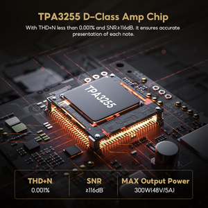 Aiyima Bộ khuếch đại âm thanh kỹ thuật số A70 Class D 300W Bộ khuếch đại công suất XLR RCA đầu vào kích hoạt tpa3255 pffb Mono cho âm thanh 2.0/2.1/5.1/7.1 - Product Image 3