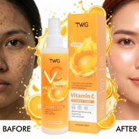 Spray hydratant et éclaircissant pour le visage TWG RTS Face Care Factory à la vitamine C, tonique pour la peau, essence éclaircissante à la vitamine C