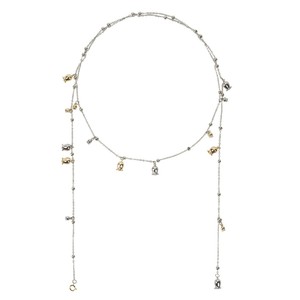 Exquisito Collar de Plata Pura S925 con Diseño Retro Francés, con Forma de Gota de Agua Azul, para Mujer, Cadena de Clavícula Plateada, Estilo Lujoso y Exclusivo - Product Image 5