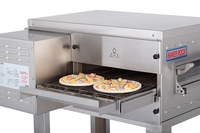 Four à convoyeur électrique commercial de 15, 18 et 32 pouces pour pizza, à haute efficacité et à économie d'énergie