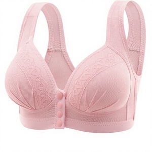 <span class=keywords><strong>Reggiseno</strong></span> da donna Imperial Grass Huangcao, taglia grande, estivo, tinta unita, con chiusura frontale a bottoni, coppe piene, traspirante, sottile, effetto push-up. - Product Image 1