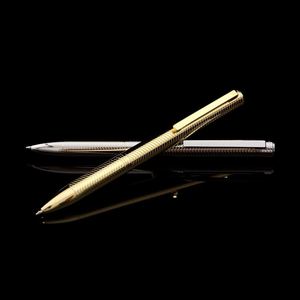 Luxury Promotional Business Office Stationery Gift German Ballpoint <b>Silver</b> Metal <b>Pen</b> for Business - Product Image 3