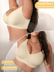 Soutiens-<span class=keywords><strong>gorge</strong></span> Jelly pour femmes grandes tailles, logo personnalisé, sans coutures, invisibles, légers, extensibles, conçus pour le sport et le yoga - Product Image 4