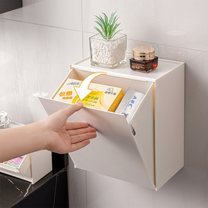 Magnetic <b>Storage</b> <b>Box</b> For Fridge With Compartments Multifunctional Organizer For Bathroom And Home Use - Product Image 3