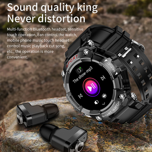 Nuevo Reloj Inteligente T96 2024 con Monitor de Sueño, Deportivo, Resistente al Agua IP67, 2 en 1 con Auriculares Inalámbricos, Reloj Inteligente T96 T9 - Product Image 5