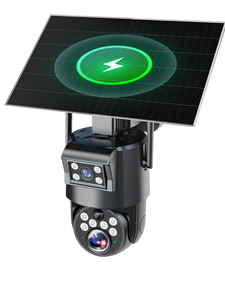 6MP năng lượng mặt trời PTZ camera 20x Zoom quang UBOX ứng dụng tầm nhìn ban đêm CMOS cảm biến 4G Wifi hai chiều âm thanh đám mây thẻ nhớ IP67 không thấm nước - Product Image 6