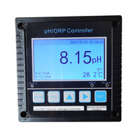 Contrôleur de pH industriel en ligne PH8, moniteur de pH/ORP numérique, 0,02 pH, 1 mV, contrôle des limites supérieure et inférieure, alarme, testeur de pH
