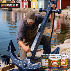 Low VOC Non-Toxic Acrylic Waterborne Wood <b>Paint</b> for Wooden Toys Exterior Wood Window <b>Frames</b> Furniture Slip-Resistant Coating - Product Image 1