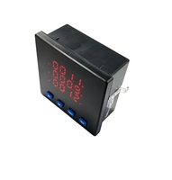 Meter Panel Digital Multifungsi Tiga Fasa RS485 Modbus Kelas Akurasi 0.5 220V Analisis THD Pemantauan Energi Arus Maks 5A