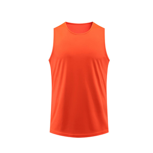 Camiseta Deportiva sin Mangas para Hombre, Ultraligera, para Maratón, de Poliéster sin Costuras, de Secado Rápido, para Entrenamiento - Product Image 4