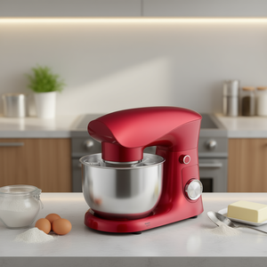 Batteur sur socle électrique 4,4 litres 300W, tête inclinable, bol en acier inoxydable pour la pâtisserie et l'utilisation en cuisine - Product Image 2