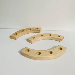 Porte-bougie d'anniversaire <span class=keywords><strong>en</strong></span> <span class=keywords><strong>bois</strong></span> pour fête, anneau décoratif pour anniversaire de mariage - Product Image 1