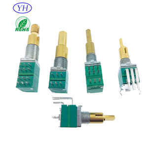 customized High quality Dual Concentric 9mm potentiometer 10K 50kdual shaft potentiometer for audio or <b>Guitar</b> - Product Image 6
