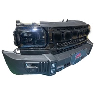Ensemble de pare-chocs avant pour Jetour T2, calandre argentée avec phares, pièces automobiles