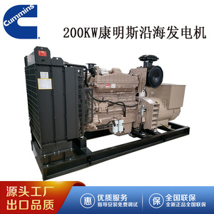 Grupo Electrógeno Diésel Jiangsu Wantai TPD200C5 de 200kW, 400V, 50Hz, 1500Rpm, ATS Automático, para Uso Marino - Product Image 5