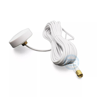 Antenne WiFi extérieure longue portée de type champignon, étanche, connecteur vertical, 2,4 GHz, gain 3-5 dBi, câble RG174, vente en gros