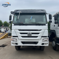 Экспортный китайский самосвал SINOTRUK HOWO 64, дизельный, б/у, с левым рулем, 375/450 л.с., с большим насосом, задней разгрузкой, тяжелый самосвал-дампер
