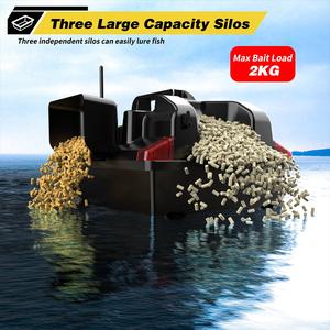 V801รีโมทคอนโทรลเรือ<span class=keywords><strong>ตก</strong></span><span class=keywords><strong>ปลา</strong></span>พลาสติกพร้อมมอเตอร์2ตัว10กม./ชม. เรือราคาถูกตกปลา3<span class=keywords><strong>ถัง</strong></span>สัญญาณไฟเลี้ยว - Product Image 5