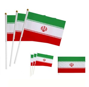 Petit drapeau électrique main en Polyester organiseur, livraison gratuite, 14x21cm, vente en gros - Product Image 1